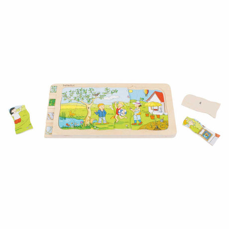 Beleduc Schichtenpuzzle 4 Jahreszeiten