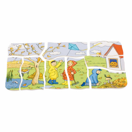 Beleduc Schichtenpuzzle 4 Jahreszeiten