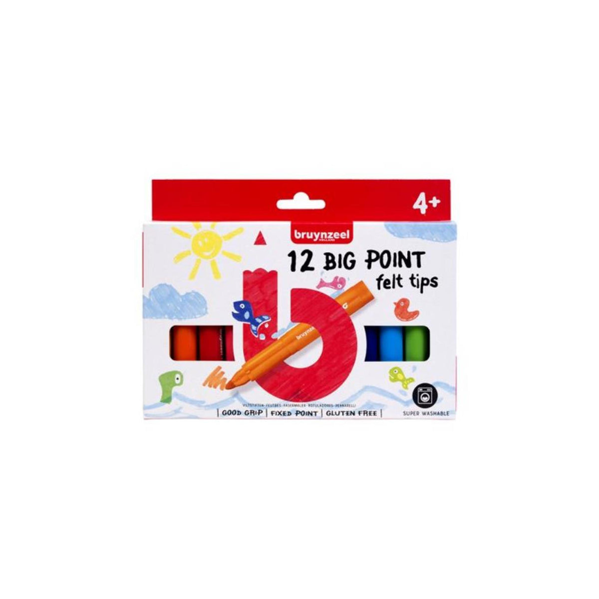 Bruynzeel Kids Big Point Filzstifte Set 12