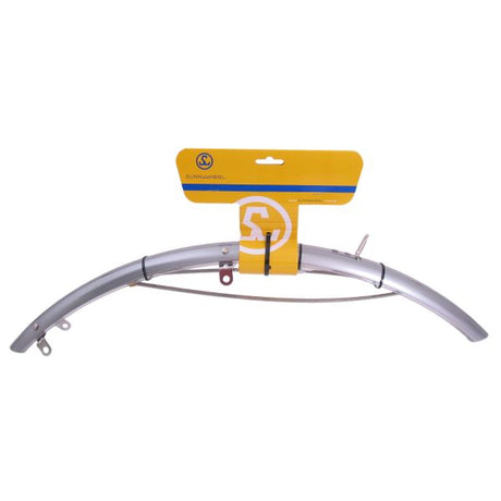 Voorbalboard 28 Kunststoff 45 mm - Silbertransparent