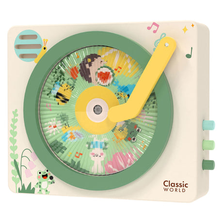 Classic world houten muziekbox