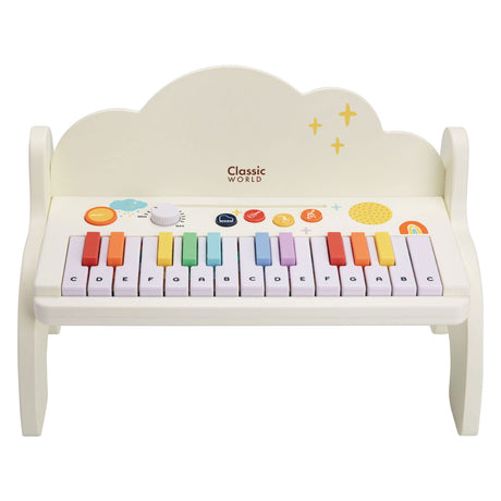 Classic world houten regenboog piano