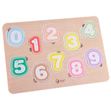 Klassische Weltwelt-Puzzlefiguren aus Holz