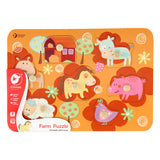 Klassische Welt Holz Nick Puzzle Farm