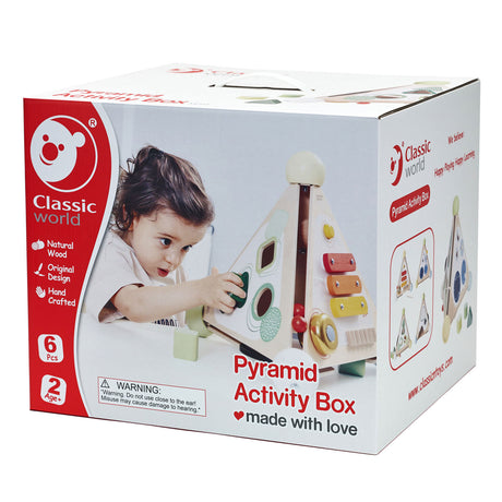 Klassische Weltpyramiden-Aktivitätsbox