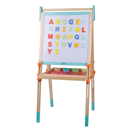 Classic World Holz-Magnet- und Tafel 2in1, 39-tlg.