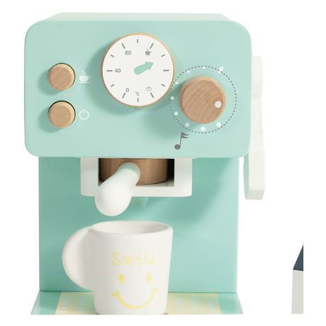 Classic World Kaffeemaschine aus Holz, 7-teilig.