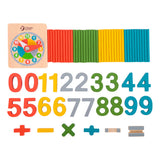 Classic World Mathe-Spiel aus Holz, 67-tlg.