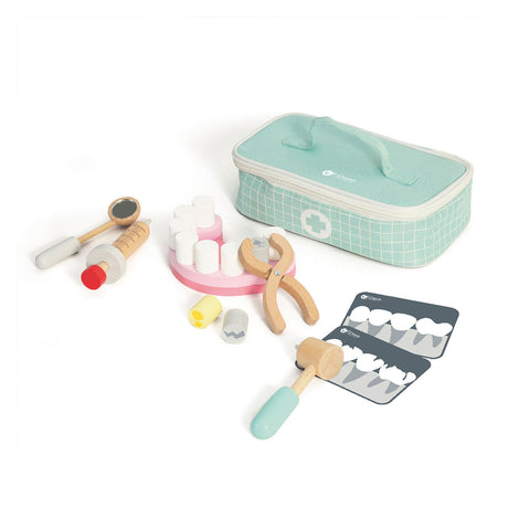 Classic World kleines Dental-Set, Arztkoffer, 18-teilig.