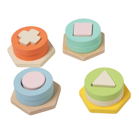 Lobbes Toys BV Classic World Holzformen-Matching-Spiel