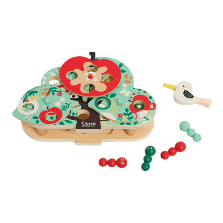 Classic World Doctor Word Pecker Fangspiel aus Holz, 13-teilig,