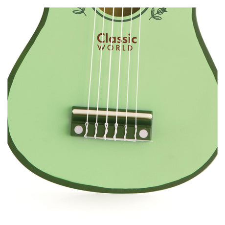 Klassische Vintage-Gitarre aus Holz
