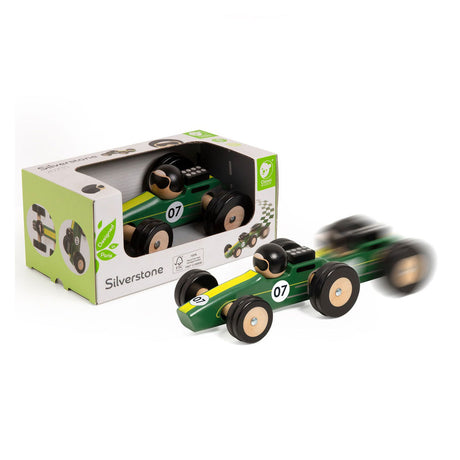 Lobbes Toys BV Classic World Holzspielzeugauto Silverstone