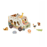 Classic World Holz-Abenteuer-Safari-Formsortierer, 9-teilig.