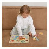 Classic World Holzeinlegepuzzle Tierpuzzle, 10-tlg.