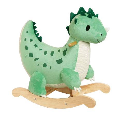Klassisches Welt-Schaukelpferd-Dinosaurier aus Holz