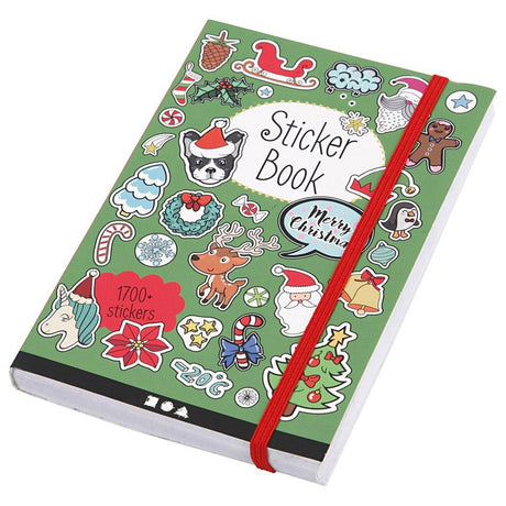 Creativ Company https: www.cchobby.nl Stickerbuch-Weihnachtsmotive-Größe-11-5x17-cm-ca-1700-Stück-76-Blatt-1-Stück