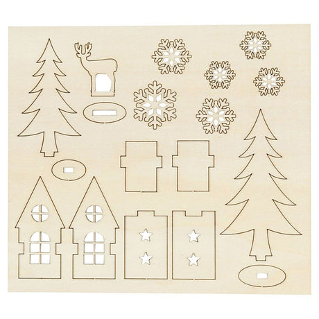Das kreative Unternehmen fertigt und dekoriert Ihr Weihnachtsdekorationshaus