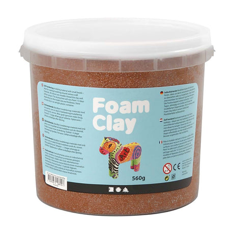 Schaumton https: www.cchobby.nl foam-clayr-brown-560-gr-1-bucket