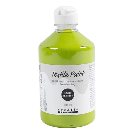 Creativ Company Textilfarbe – Kiwi, 500 ml
