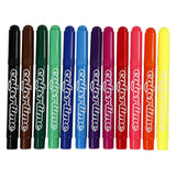 Colortime Großpackung mit 12x24 farbigen Jumbo-Markern