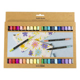 Creativ Company Textilmarker, Strichstärke 2,3 + 3,6 mm, zusätzliche Farben, 20 Stück 1 Box