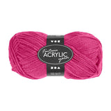 Creativ Company Acrylgarn Neon - Neonrosa, 50gr