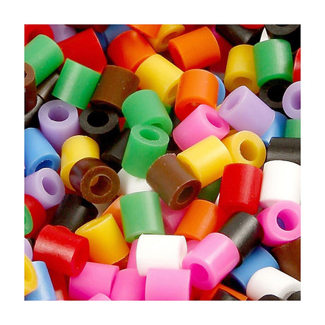 Kreativunternehmen https: www.cchobby.nl Bügelperlen-Größe-5x5-mm-Lochgröße-2-5-mm-mittel-Standardfarben-1100-Stück-1-Box