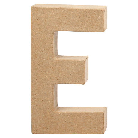 Creativ Firmenbuchstabe Pappmaché - e, 20,5cm