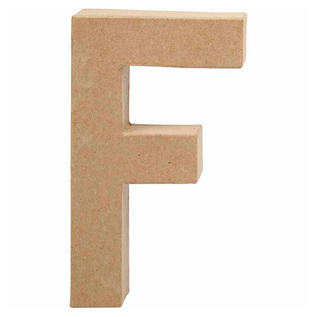 Creativ Firmenbuchstabe Pappmaché - f, 20,5cm