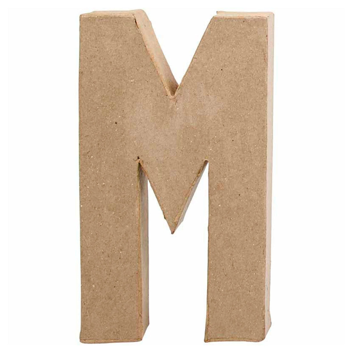 Creativ Firmenbuchstabe Pappmaché - m, 20,5cm