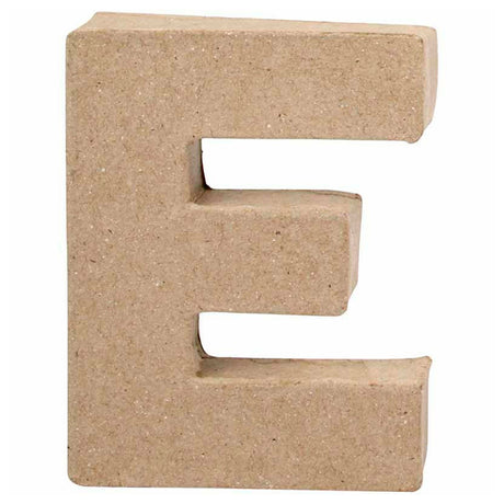 Creativ Firmenbuchstabe Pappmaché - e, 10cm