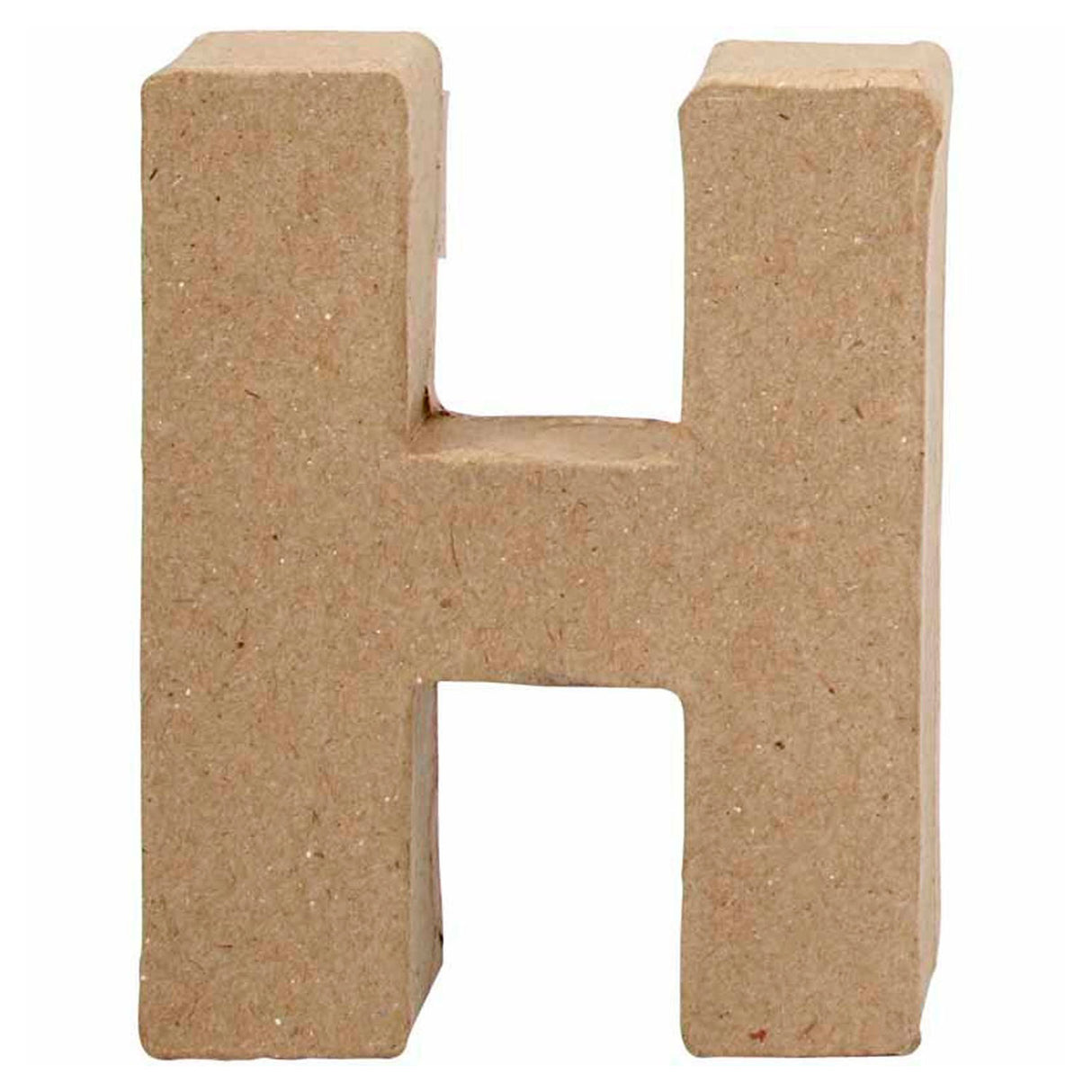 Creativ Firmenbuchstabe Pappmaché - H, 10cm