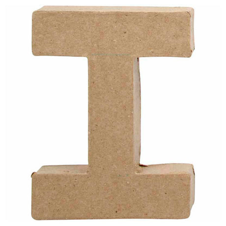 Creativ Firmenbuchstabe Pappmaché - i, 10cm