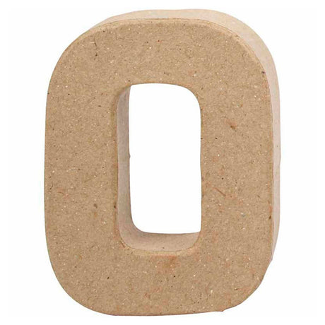 Creativ Firmenbuchstabe Pappmaché - o, 10cm