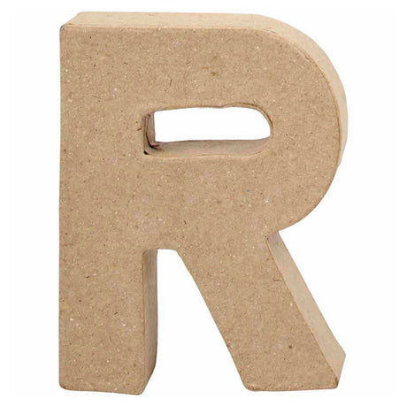 Creativ Firmenbuchstabe Pappmaché - r, 10cm