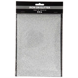 Irgon Folie Glitter Silber, A5
