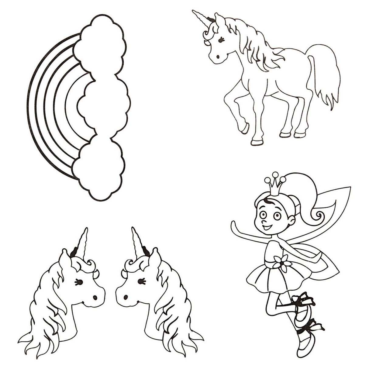 Kreativunternehmen https: www.cchobby.nl sheet-shrink-foil-with-motifs-unicorn-sheet-10-5x14-5-cm-thickness-0-3-mm-matt-transparent-4-sheet-1-box