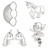Kreativunternehmen https: www.cchobby.nl sheet-shrink-foil-with-motifs-unicorn-sheet-10-5x14-5-cm-thickness-0-3-mm-matt-transparent-4-sheet-1-box