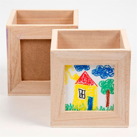 Kreativunternehmen https: www.cchobby.nl Stiftablage-Größe-10x10x10-cm-Lochgröße-6-2x6-2-cm-1-Stück