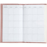 Kreativunternehmen https: www.cchobby.nl Planner-bulletjournal-size-10x18x1-5-cm-elastischer Verschluss-pink-1-teilig