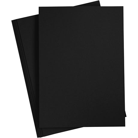 Creativ Firmenpapier schwarz A4 80gr, 20 Stk.