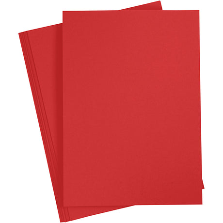 Creativ Firmenpapier rot A4 80gr, 20 Stk.
