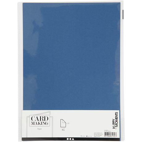 Creativ Firmenpapier blau A4 110gr, 20 Stk.