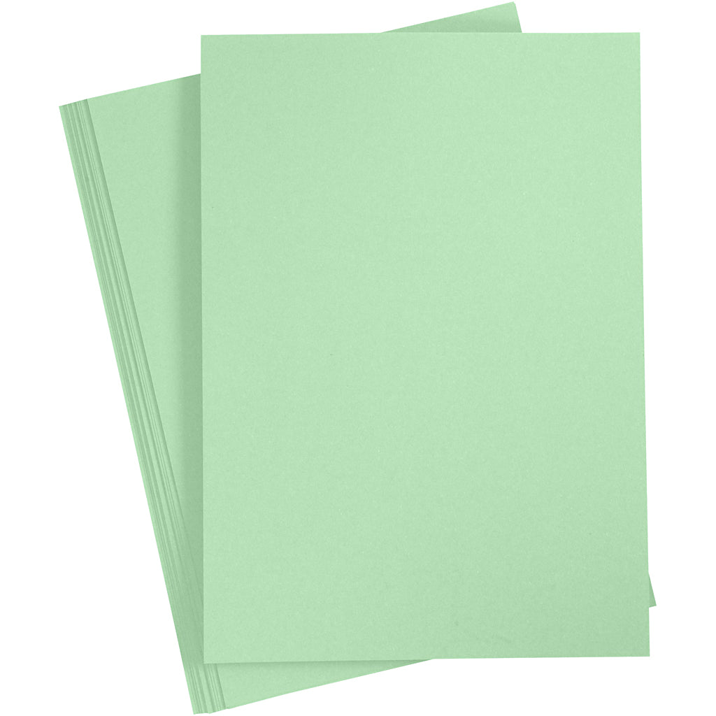 Creativ Firmenpapier, A4, Blatt 210x297 mm, 80 gr, hellgrün, 20 Stück 1 Karton