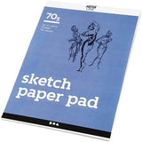 Creativ Company Skizzenblock, A4, Blatt 210 x 297 mm, 70 g, weiß, 70 Blatt 1 Box