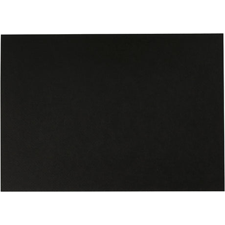 Aquarellpapier Schwarz A4 300gr, 10 Blätter