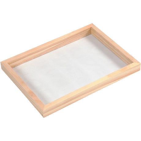 Kreativunternehmen https: www.cchobby.nl paper mold-with-single-frame-a5-size-23x17x2cm-cm-20-mesh-1-piece