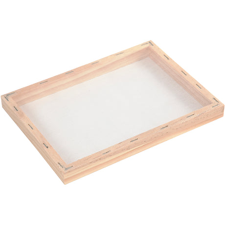 Kreativunternehmen https: www.cchobby.nl paper mold-with-single-frame-a5-size-23x17x2cm-cm-20-mesh-1-piece