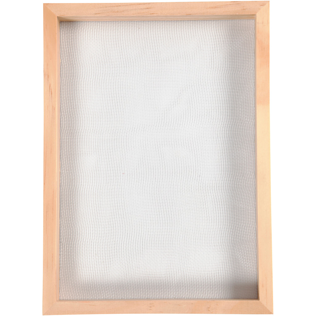 Kreativunternehmen https: www.cchobby.nl paper mold-with-single-frame-a5-size-23x17x2cm-cm-20-mesh-1-piece